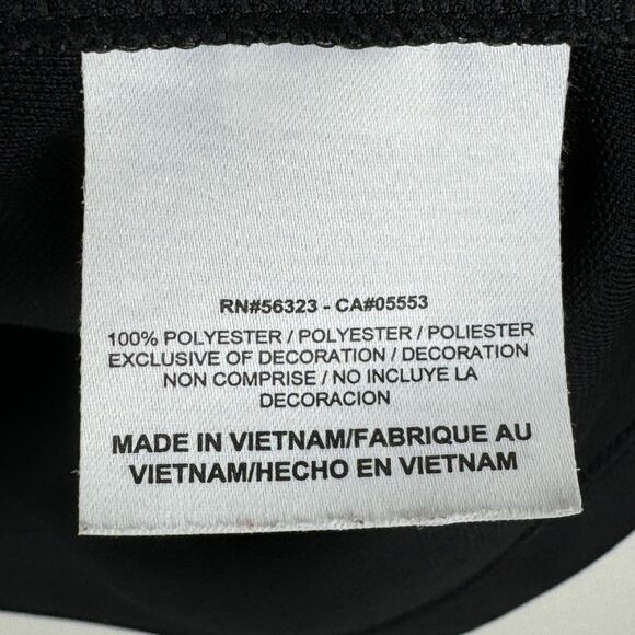 Nike Dri-FIT Golf Polo Shirt Performance Black Men's Size XL White Stretch - Picture 4 of 6